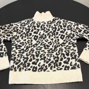 Loft Cheetah Print Sweater